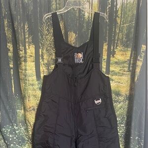 Vintage Hot Music Snow Suit / Ski Suit Bib / Overalls One Piece Snowsuit